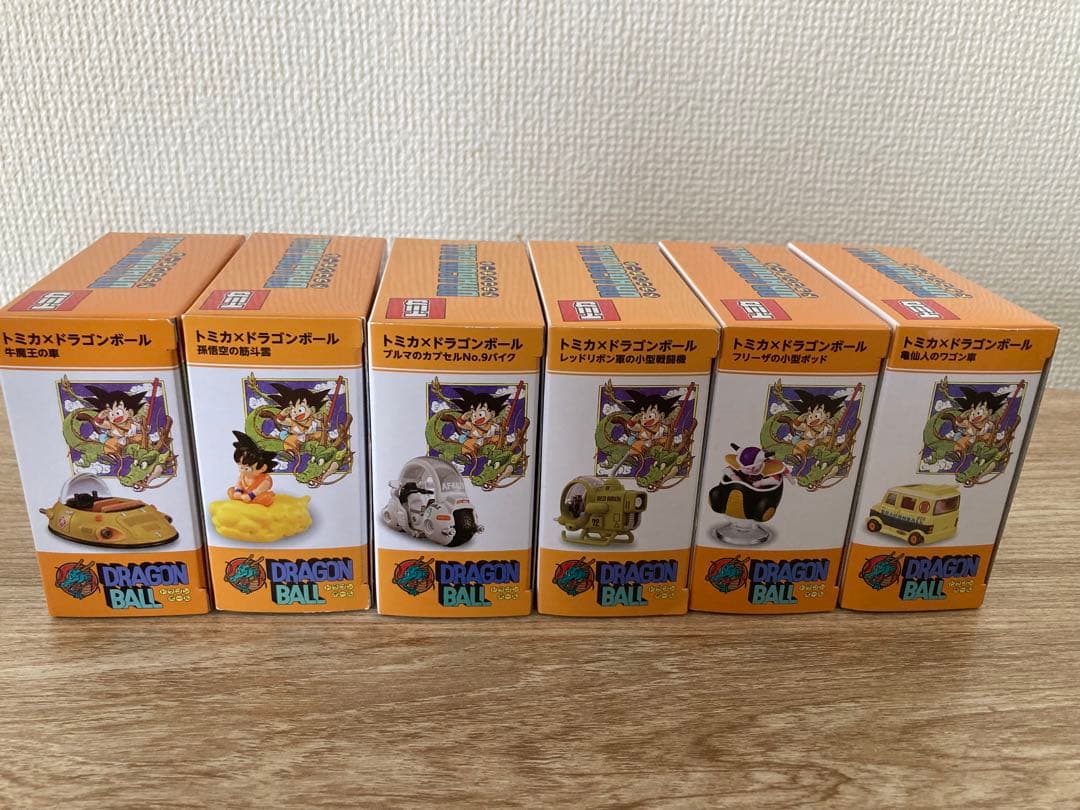 トミカ ドラゴンボール ミニカーセット 6個