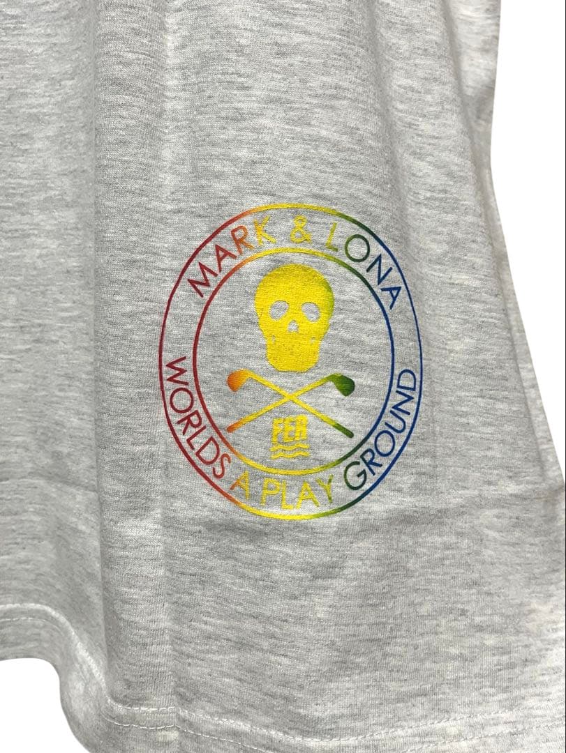 マークアンドロナ　Tシャツ グレー　ナチュラル　50 新品　未使用品