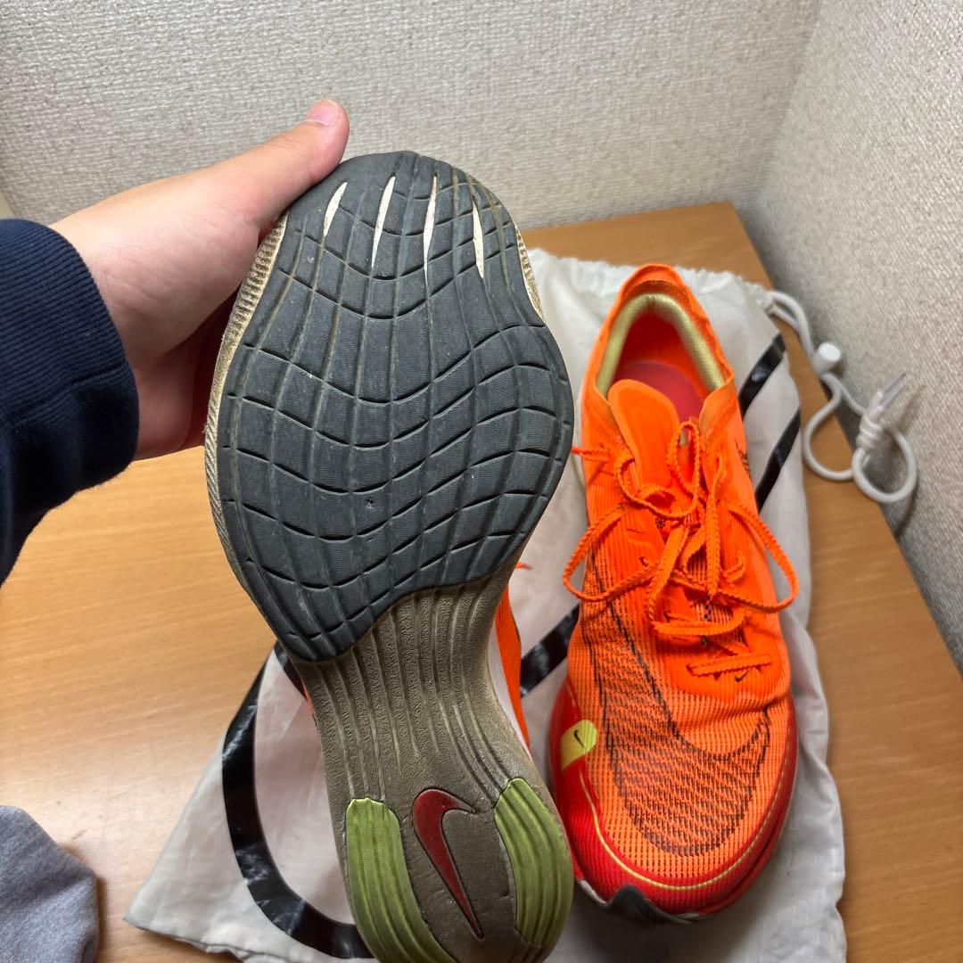 ナイキ ZoomXヴェイパーフライ2オレンジ