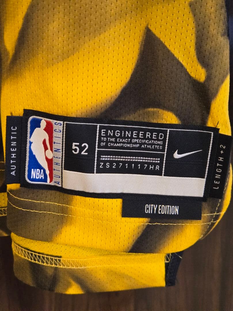 Nike ステファン・カリー シティフィット ジャージー ウォーリアーズ