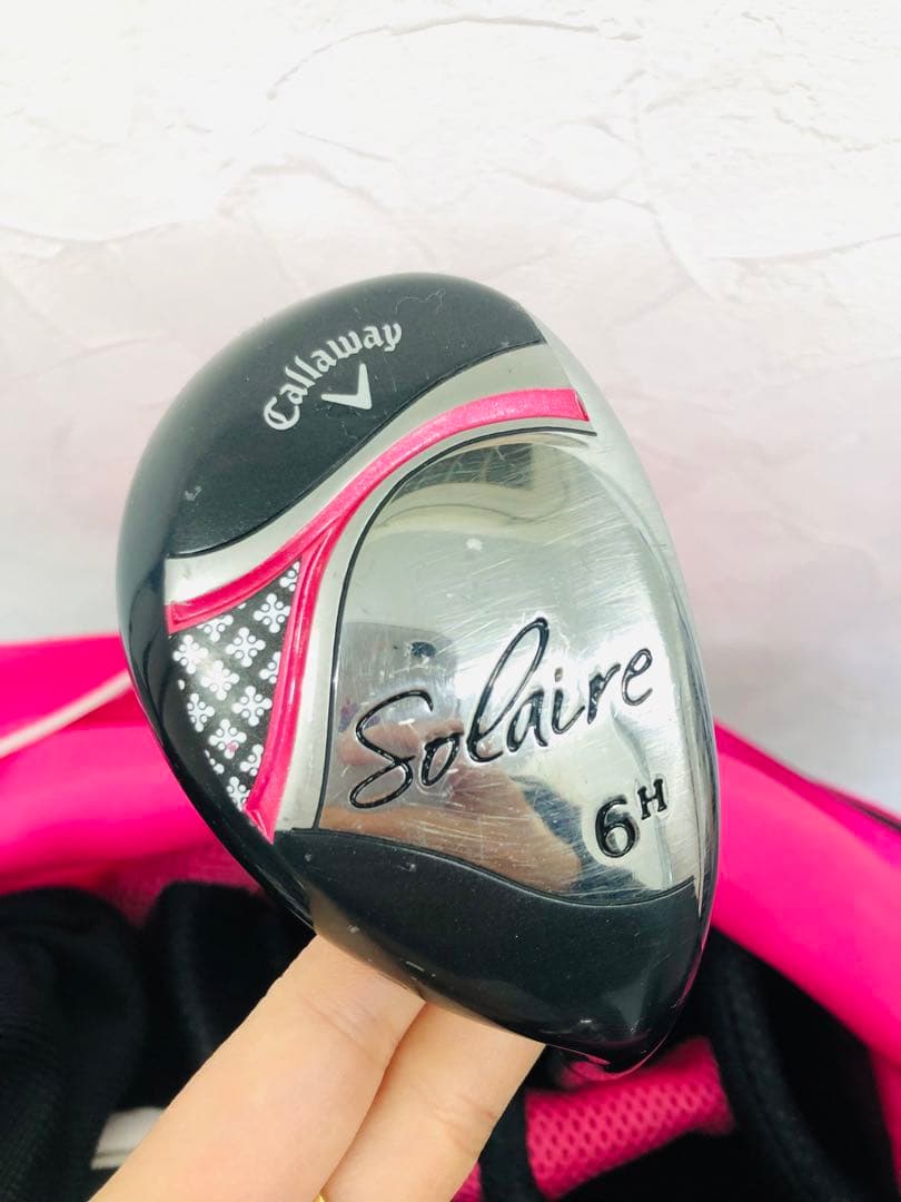 キャロウェイ SOLAIRE レディース ゴルフクラブ ゴルフバッグセット