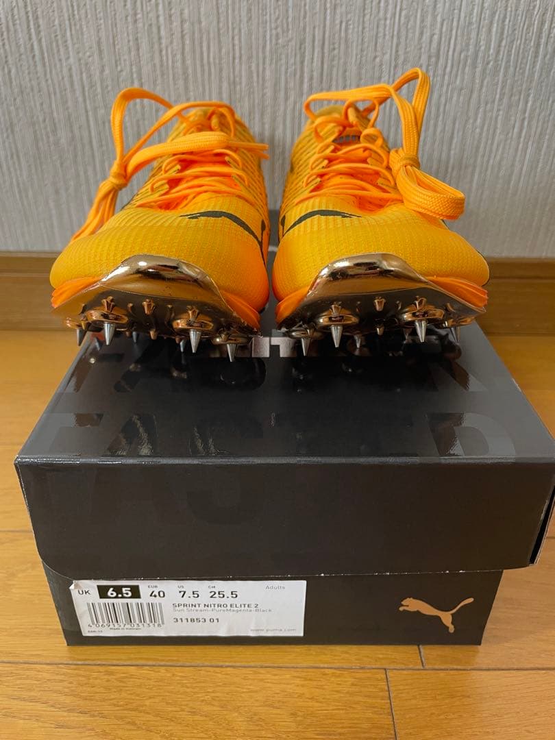 スパイク・シューズ PUMA SPRINT NITRO ELITE2 25.5cm