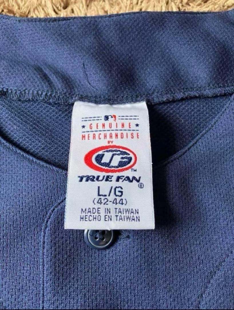 00年代 TRUEFAN MLB ボストン レッドソックス ベースボール シャツ