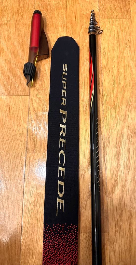 【美品】がまかつスーパープレシード2号 5.0m