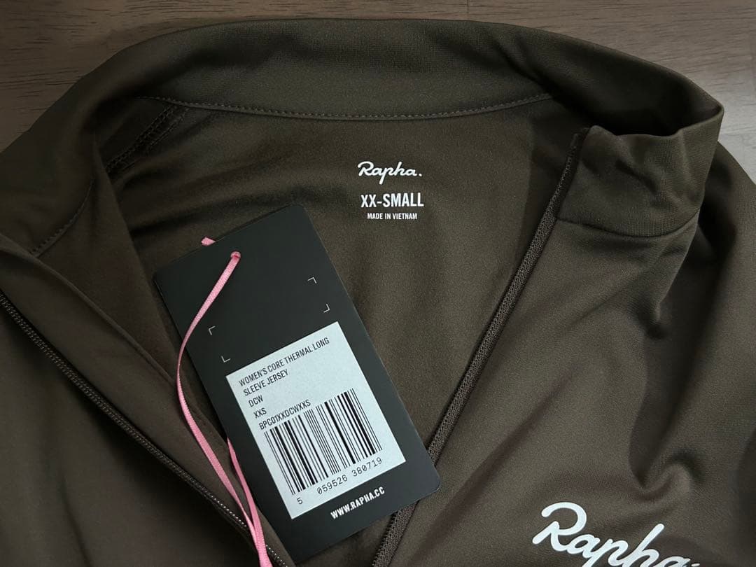 【新品】Rapha ラファ　コア ロングスリーブジャージ XXS レディース