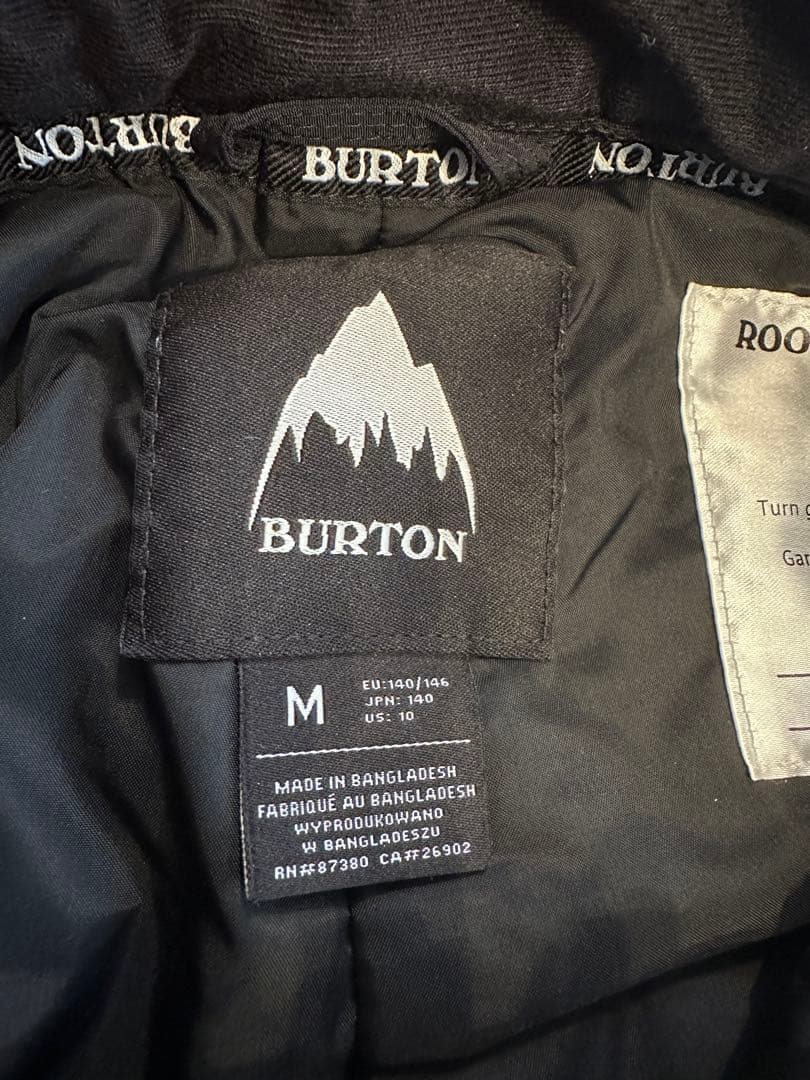 Burton スノーボード用子ども用ウェア 迷彩　M 140