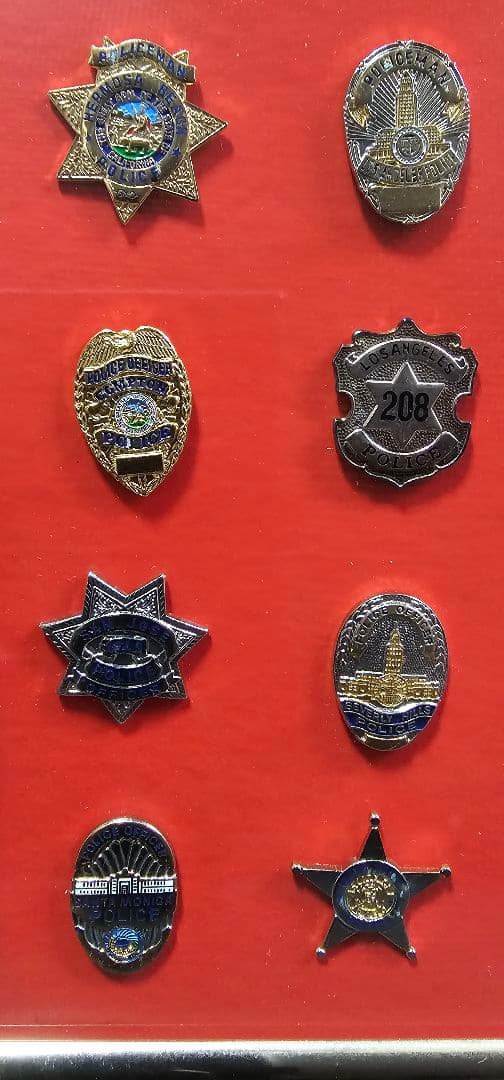 アメリカ警察 ピンバッジセット 24個