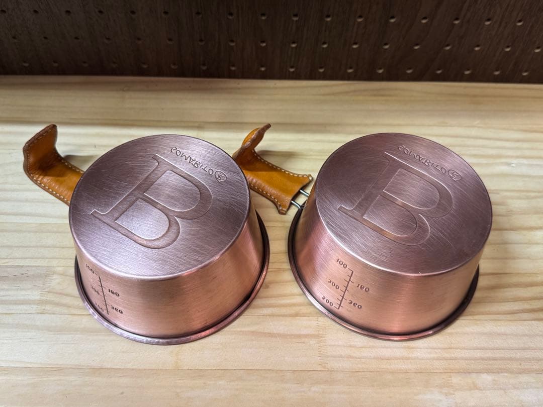 SOMABITO 銅製 深型シェラカップ　2個セット