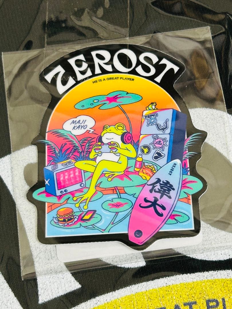REJECT Zerost ブラック Tシャツ Mサイズ
