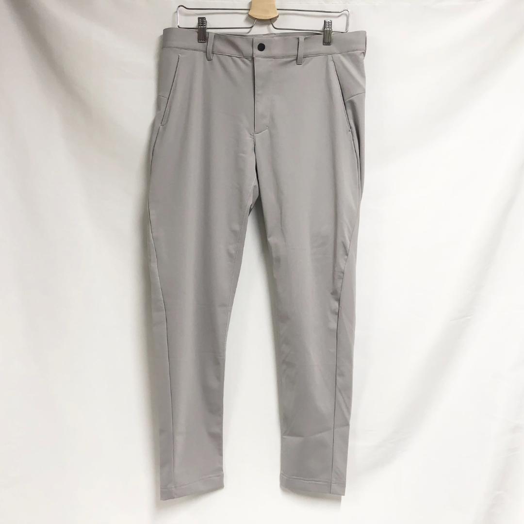○★新品未使用　TFW49　ハイパーストレッチスリムパンツ　L　ライトグレー