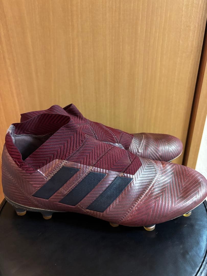 adidas バーガンディ サッカーシューズ・スパイク