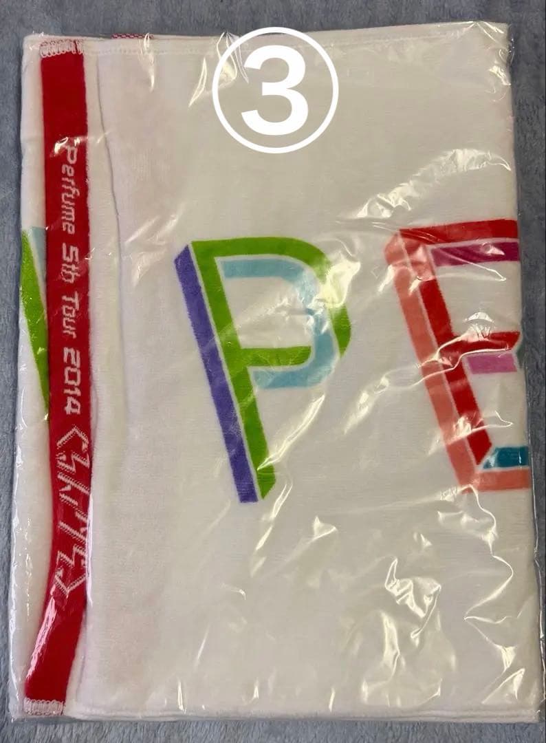 Perfume ライブツアータオル　5枚セット トートバッグ2種　まとめ売り