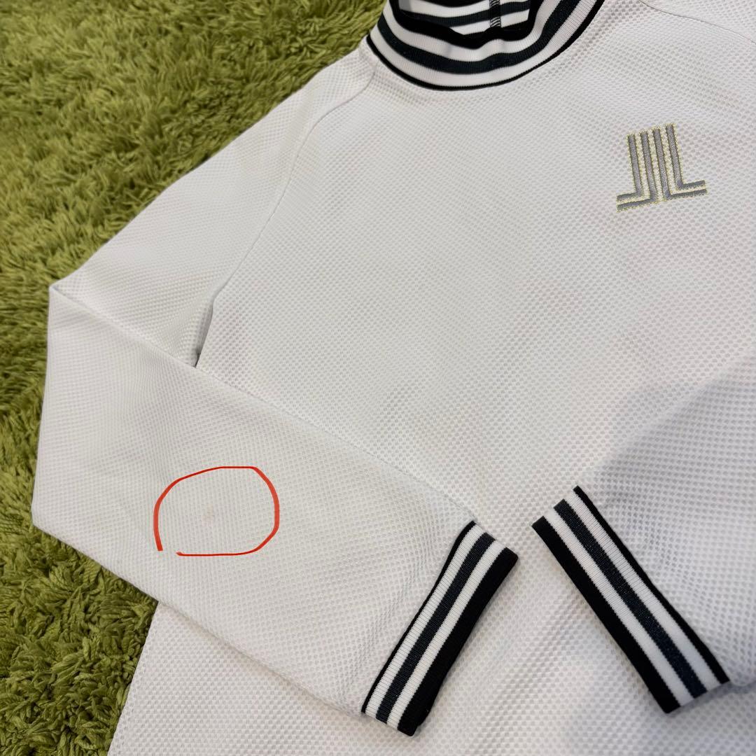 LANVIN SPORT ランバンスポール 長袖モックネック ホワイト 38 M
