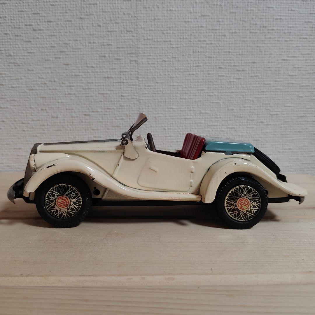 ブリキ エムジー クラシックカー 日本製 自動車 昭和レトロ