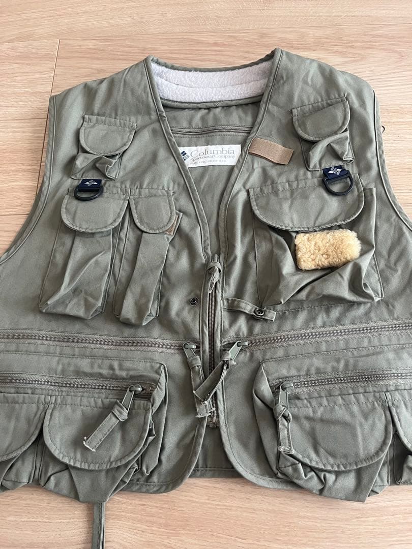 Columbia コロンビア フィッシング ベスト PFG 古着