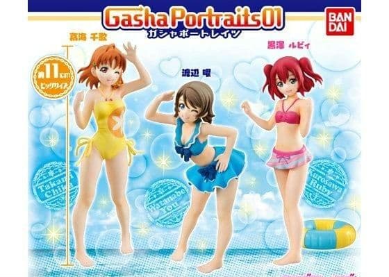 ガシャポートレイツ ラブライブ！サンシャイン!!01 全3種 フルコンプ
