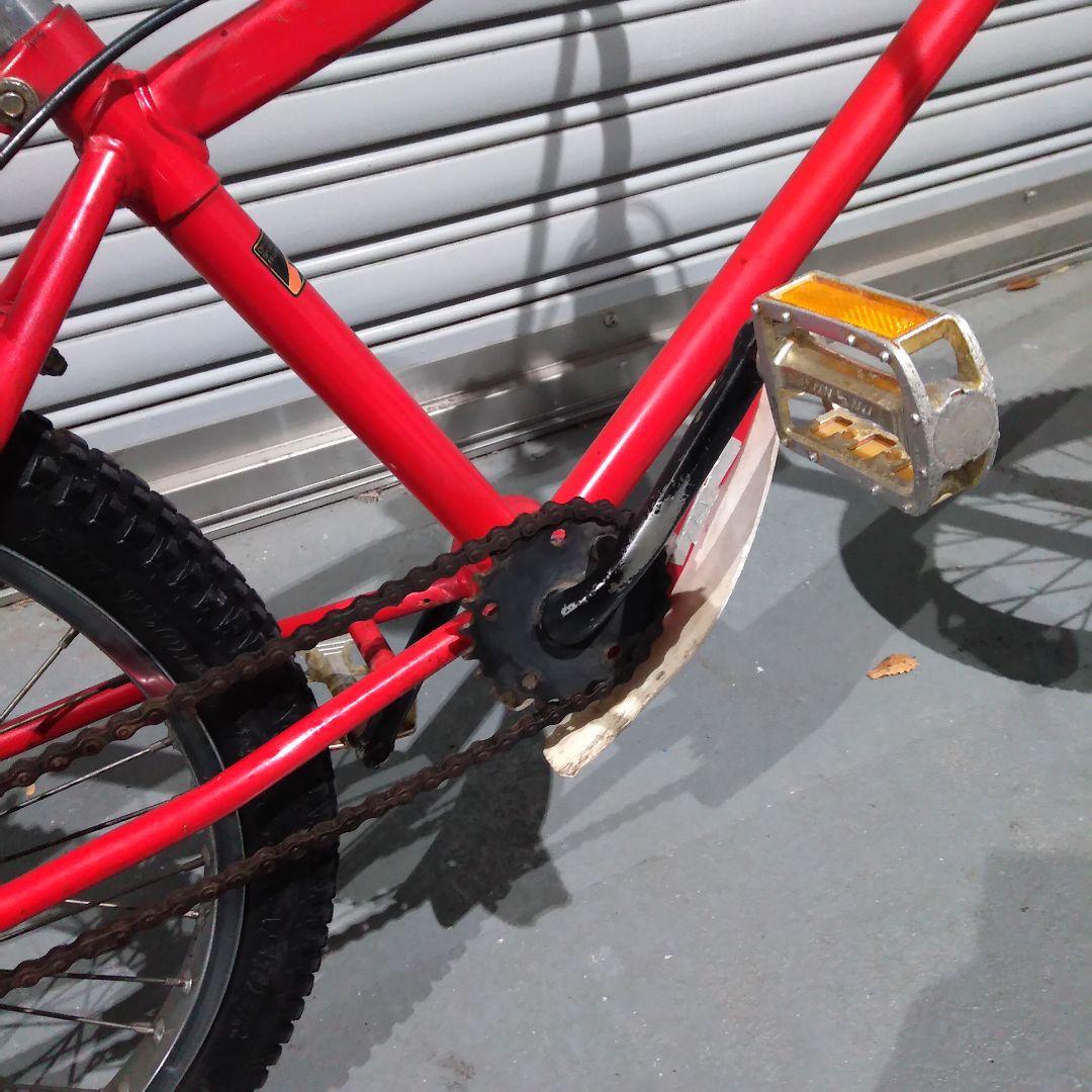 MARUISHI マルイシ トライアル BMX 自転車 20インチ 赤