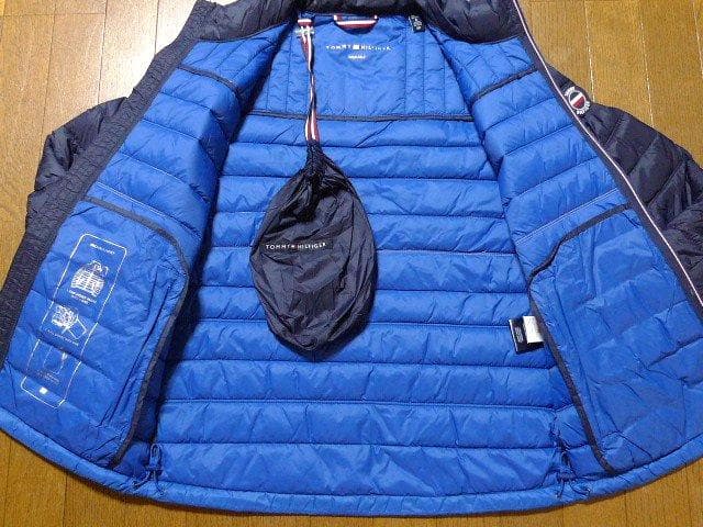 【大きい】XL日本サイズ位新品トミーヒルフィガーUSA限定蓄熱ダウンジャケット
