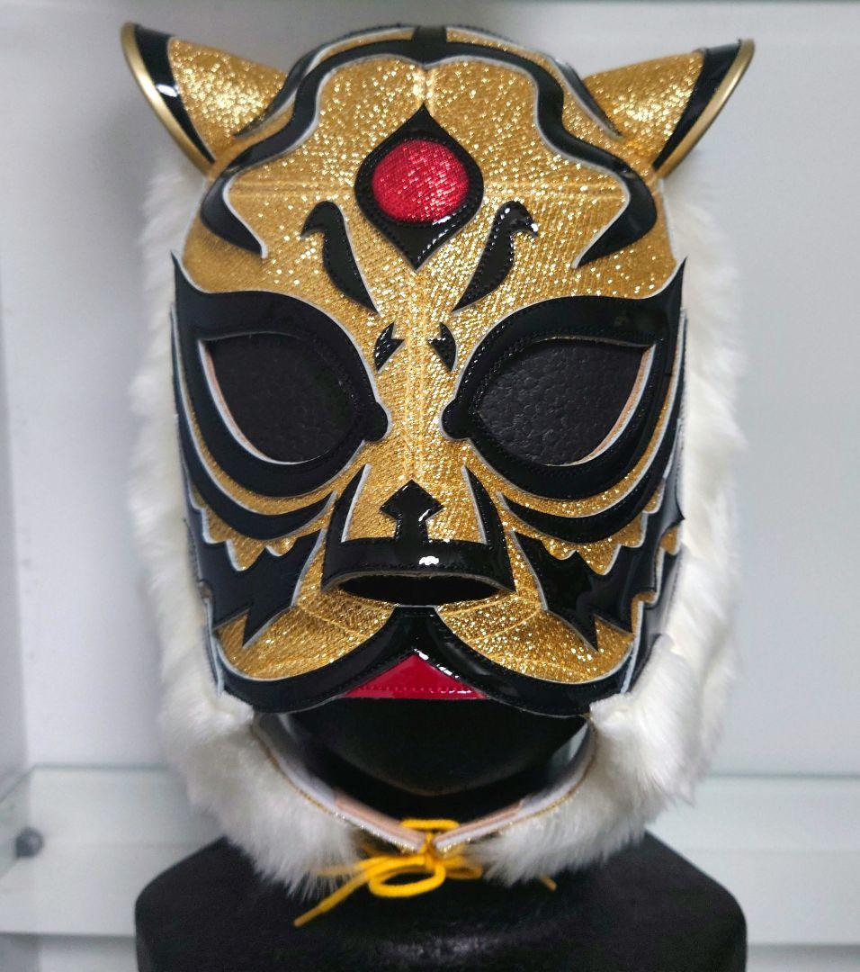 ＹＮ製タグ付)2代目タイガーマスクのプロレスマスク メディコムトイ