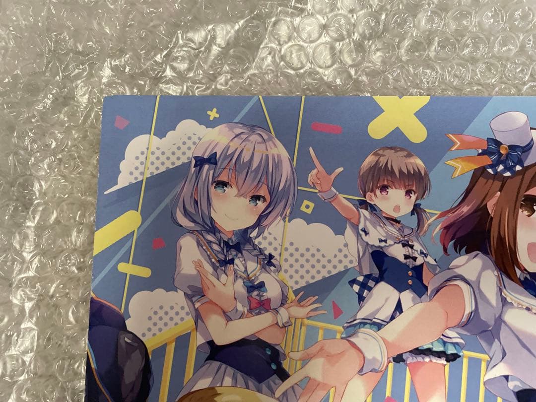 ガールフレンド(♪) 早見沙織 直筆サイン入りボード