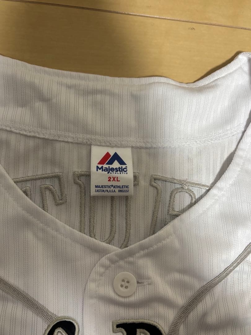 福岡ソフトバンクホークス 周東佑京 ユニフォーム マジェスティック製 2XL