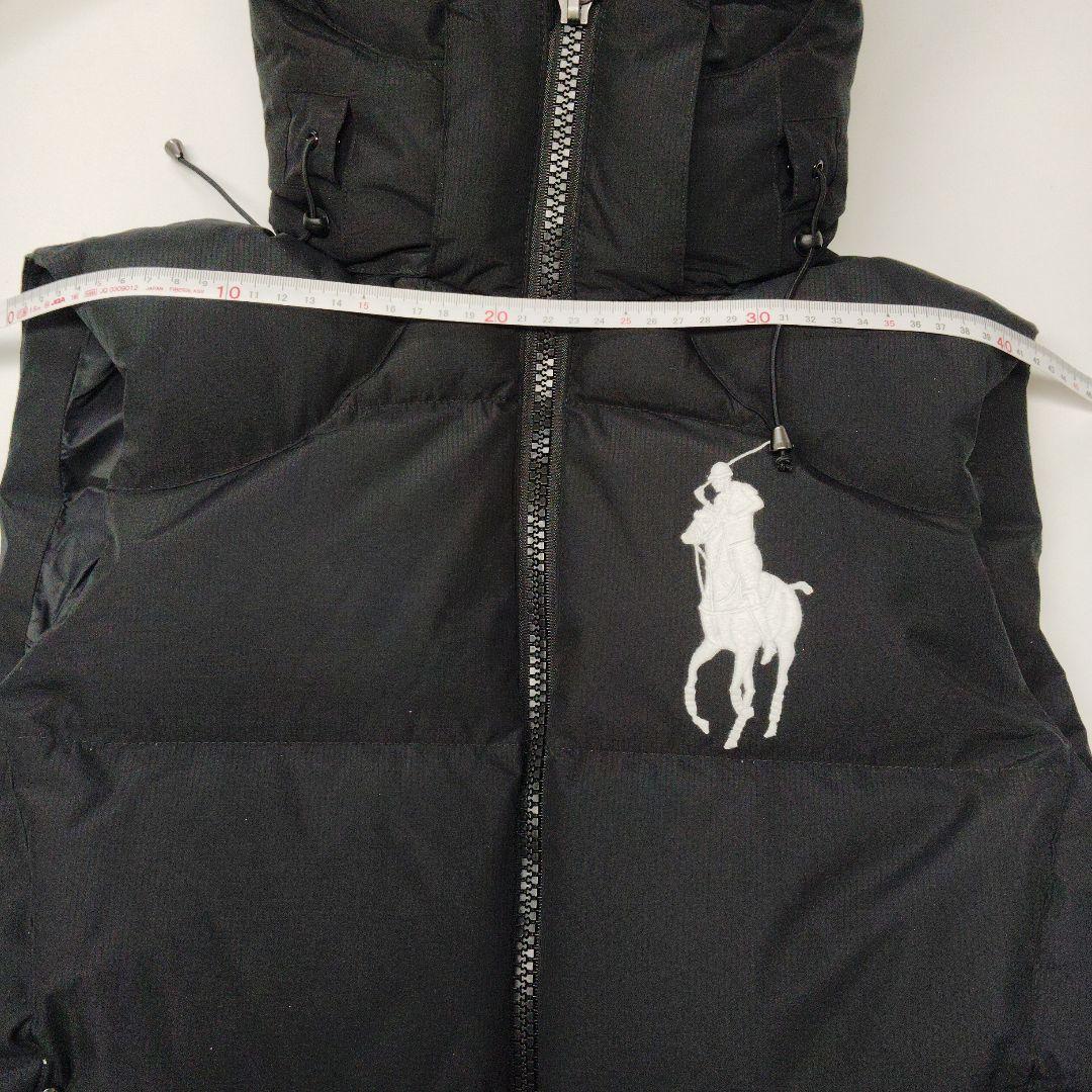 POLO RALPH LAUREN ビッグポニー ダウンベスト ブラック