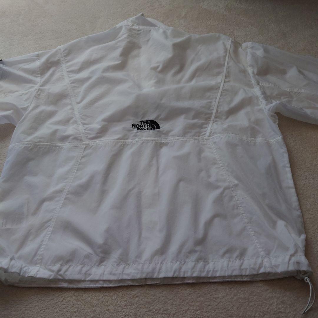 新品☆THE NORTH FACE ホワイト ナイロンジャケットＬ軽量