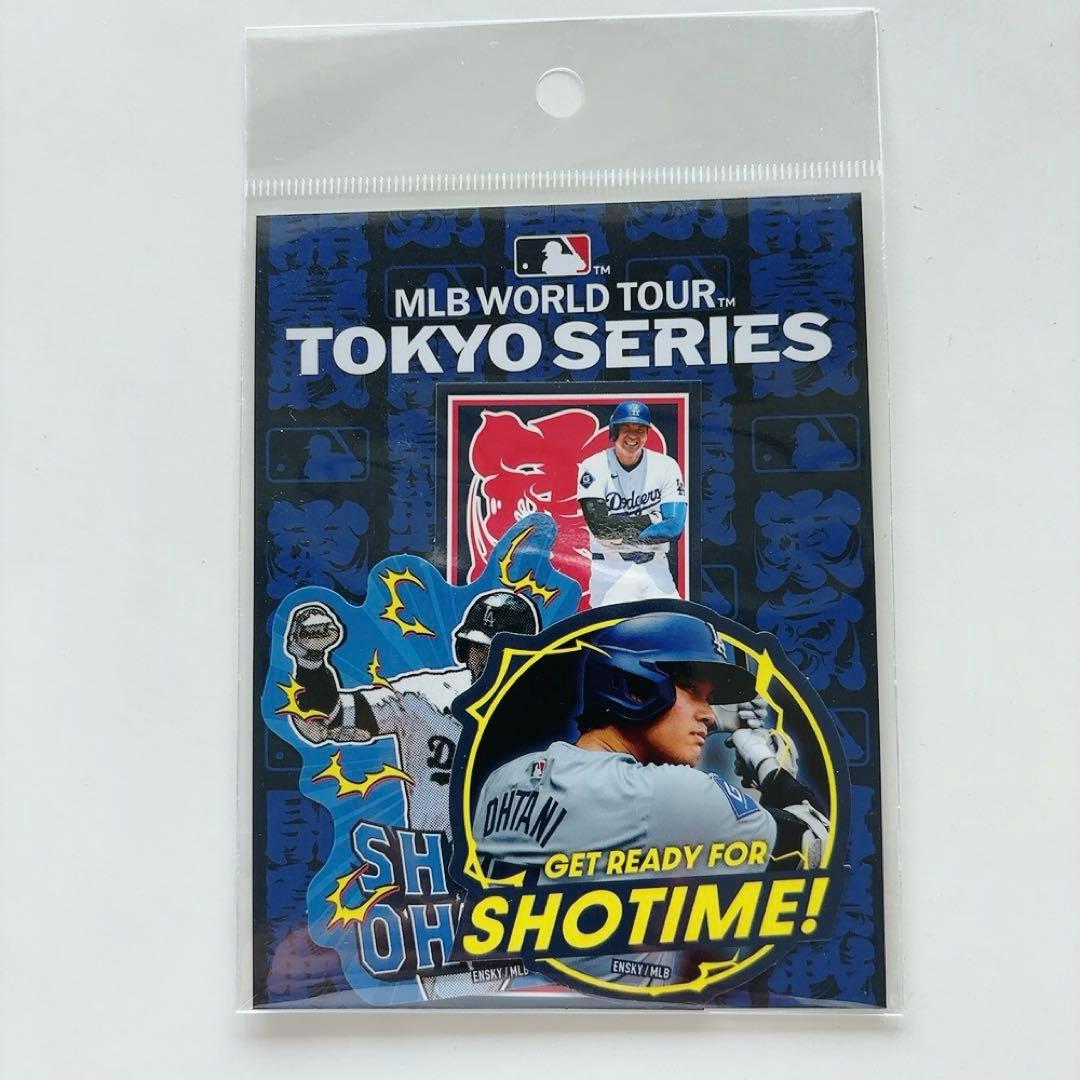 大谷翔平 2025年東京シリーズ タオル＆ステッカー６点セット