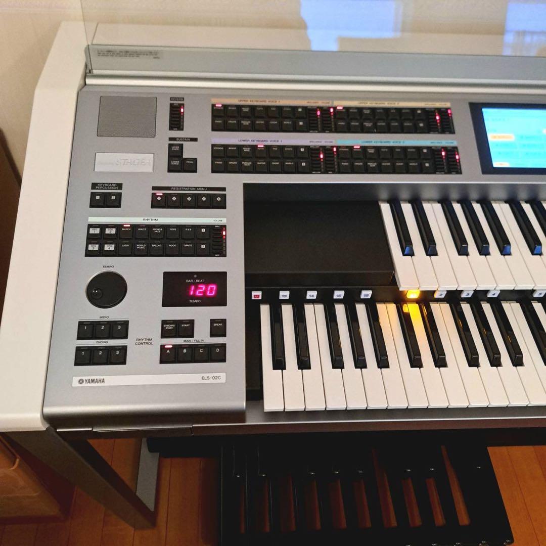 YAMAHA Electone ELS-02C 2019年製 椅子・取説付き
