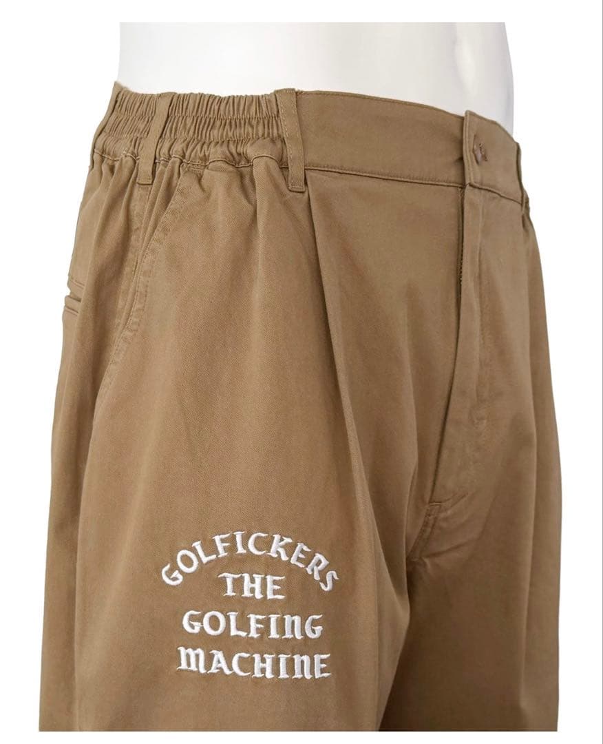 新品未使用　Golfickers ゴルフィッカーズ　チノパン　ベージュ　XL