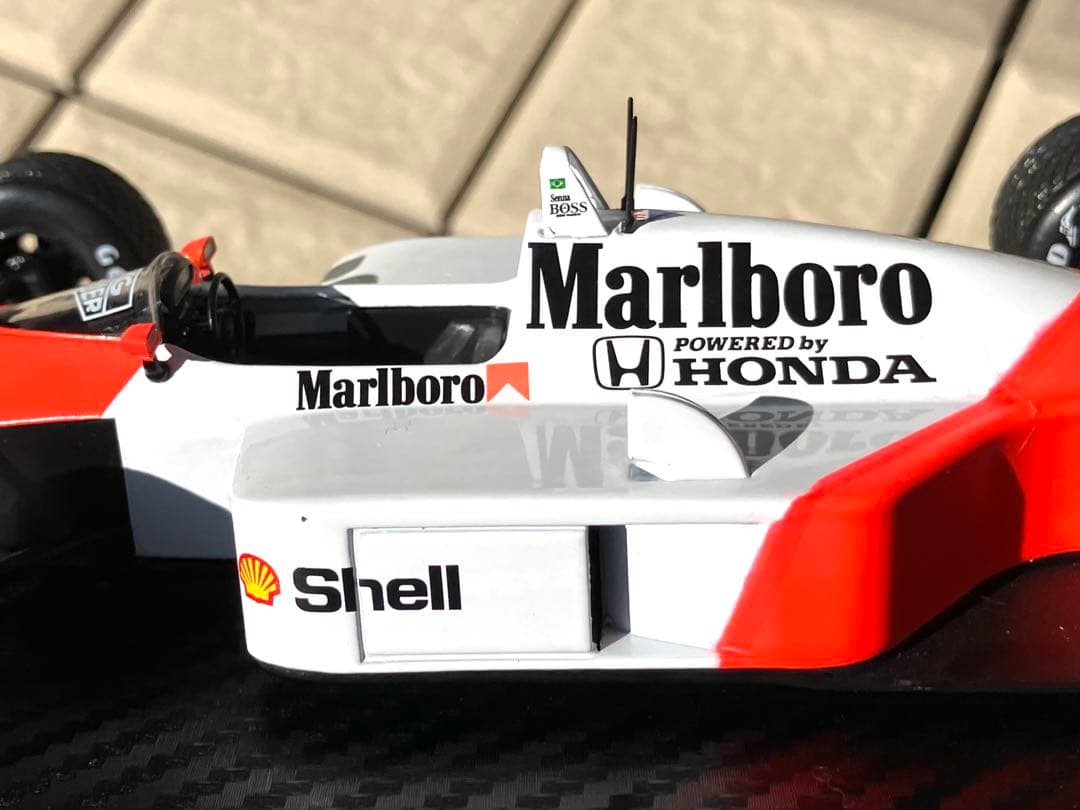マルボロ仕様 ビッグスケールF1コレクション マクラーレン MP4/4 A.セナ
