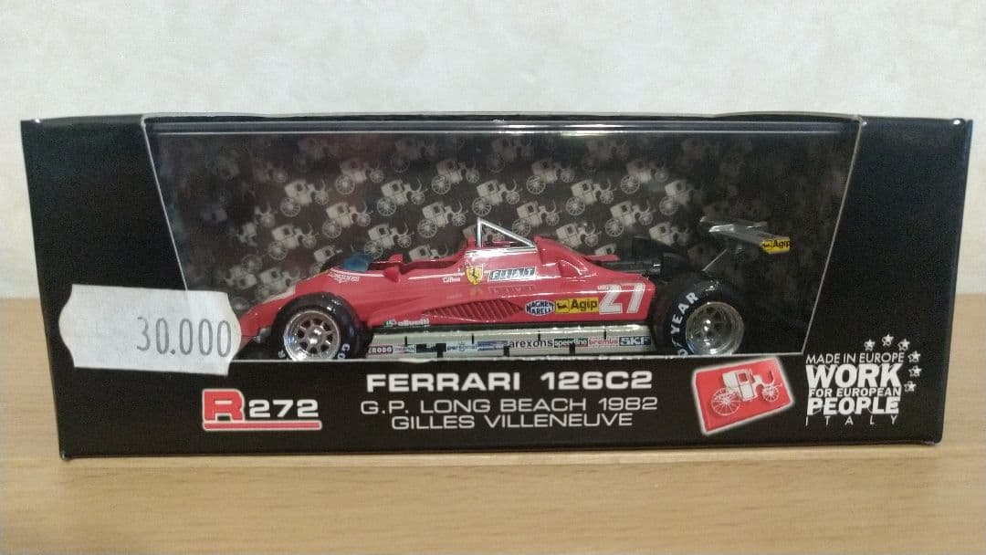 フェラーリ 126C2 1/43 ミニカー2台セット