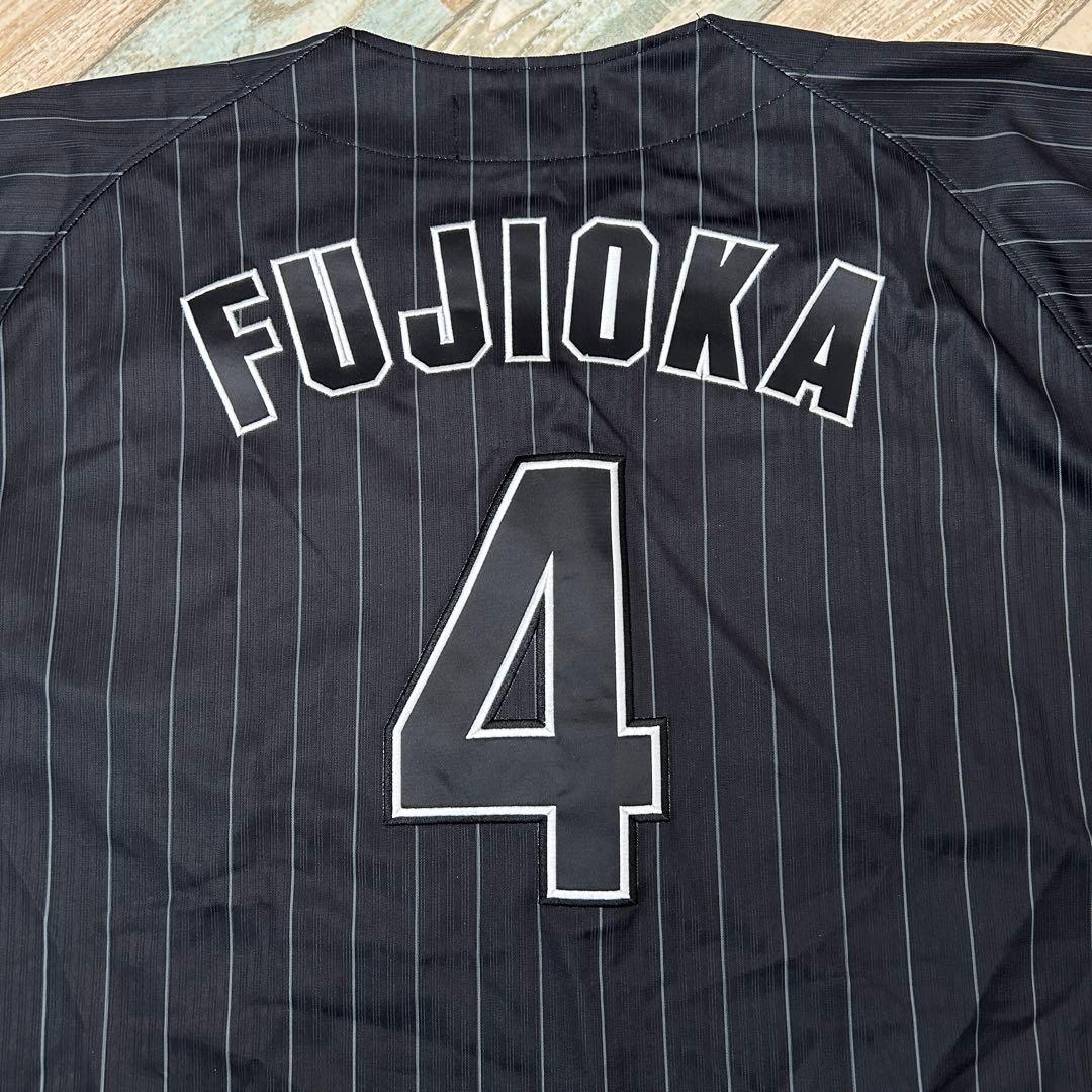 千葉ロッテ マーリンズ ユニホーム ビジター 藤岡 FUJIOKA 4