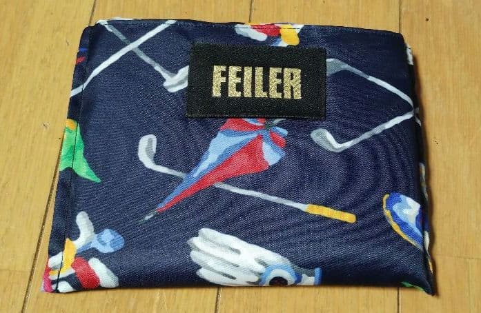 FEILER　ゴルフボールホルダー　エコバッグ　ハンカチセット