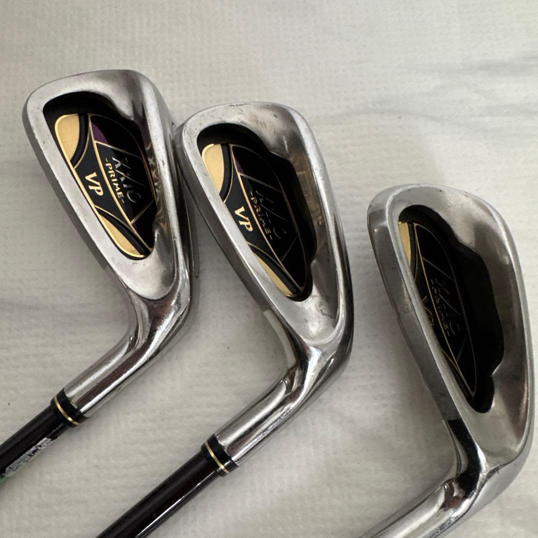 XXIO PRIME VP アイアン　7番 8番 9番　３本セット