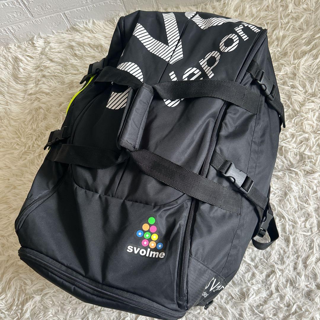 【美品】SVOLME スボルメ　2WAY リュック　ボストンバッグ 70L 黒
