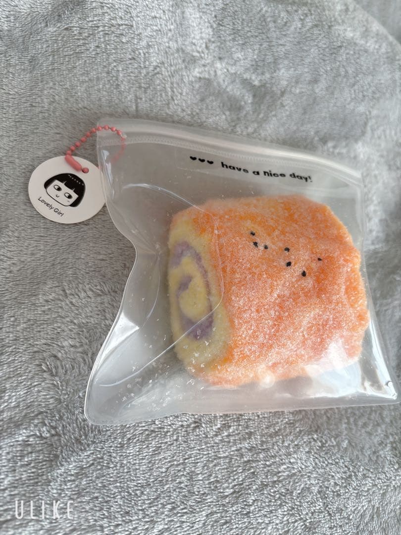 DIY Ladodo スクイーズセット　ふわふわパン　粉付き