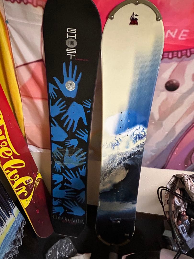 5枚セットJONES / GHOST / KORUA 他スノーボード まとめ売り