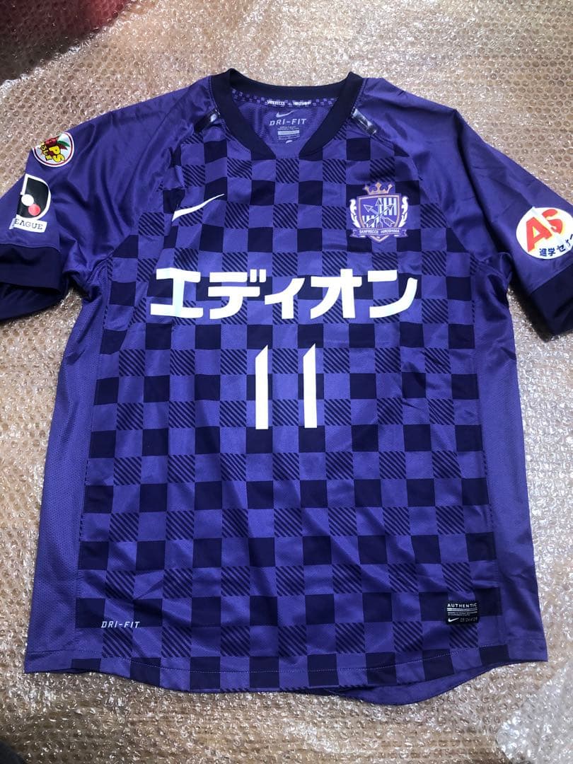 サンフレッチェ広島　佐藤寿人　直筆サイン入りユニフォーム　X Lサイズ