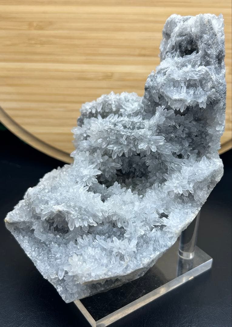 天然フラワー状水晶クラスター　両面水晶　高品質　ヒマラヤ産　パワーストーン　浄化