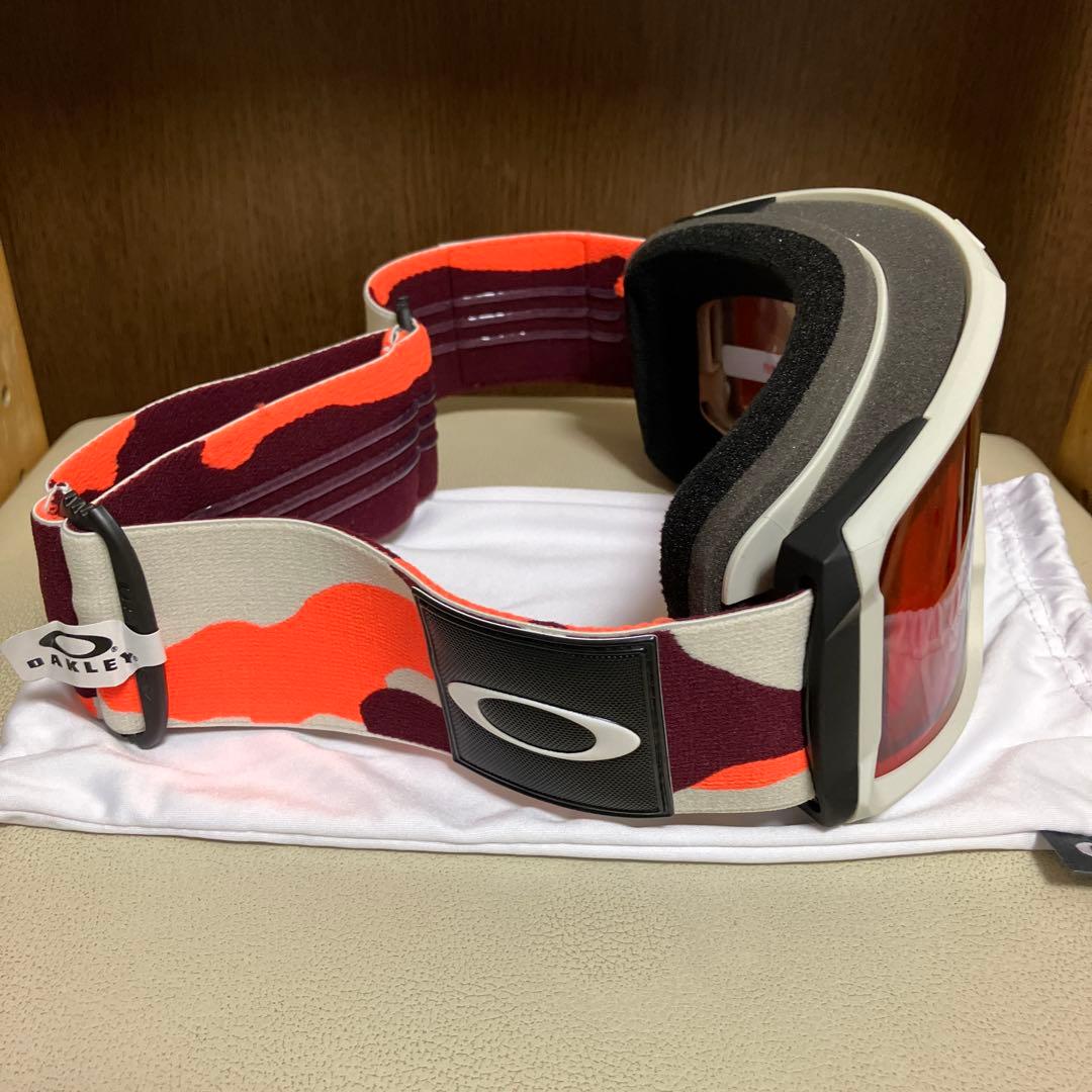 未使用オークリーOAKLEYスノーゴーグルスキースノーボードプリズムレンズ