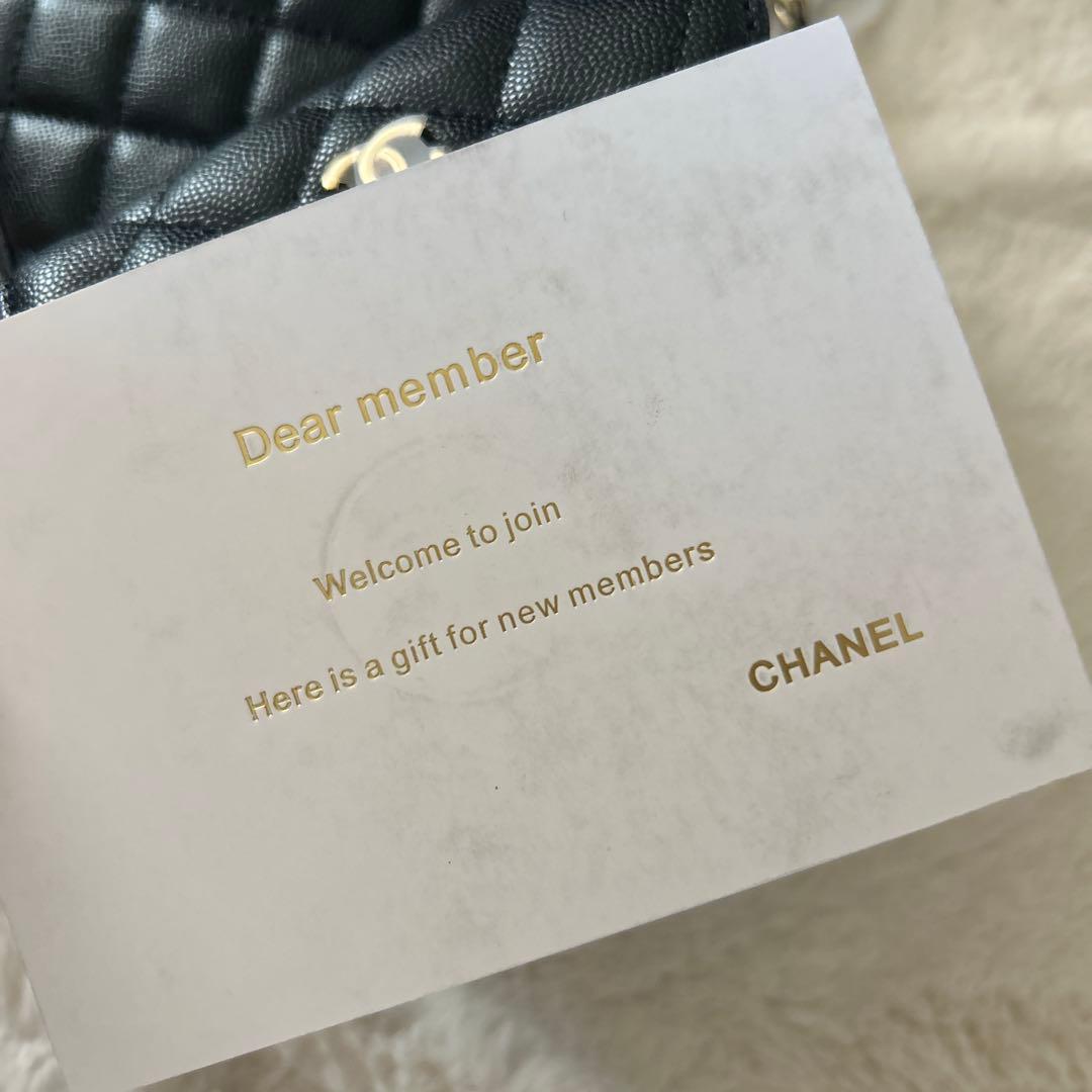 【値下げ中】CHANEL バックパック　リュック　キルティング　BOX カード付