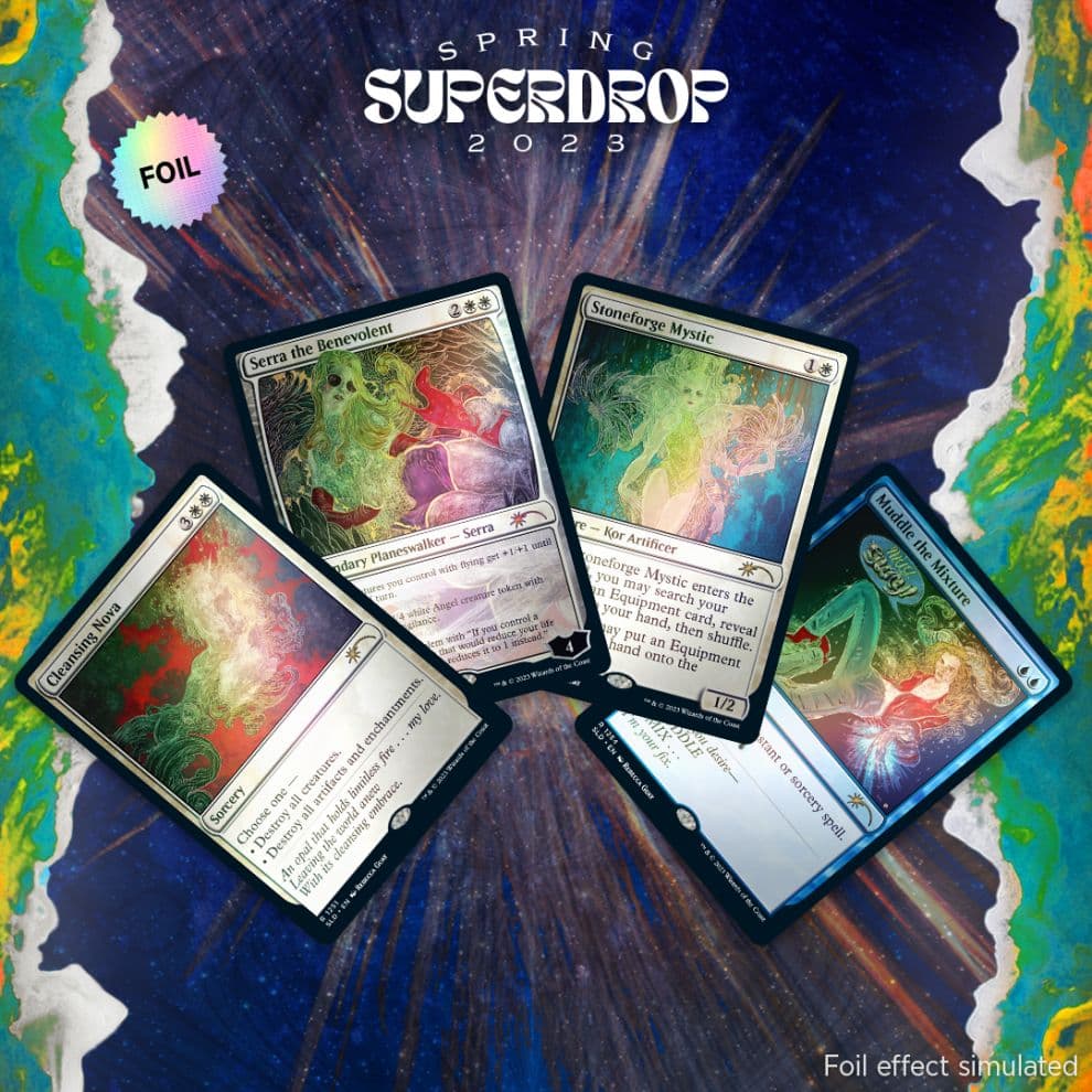 mtg【FOIL】Secret Lair Rebecca Guay 4セット