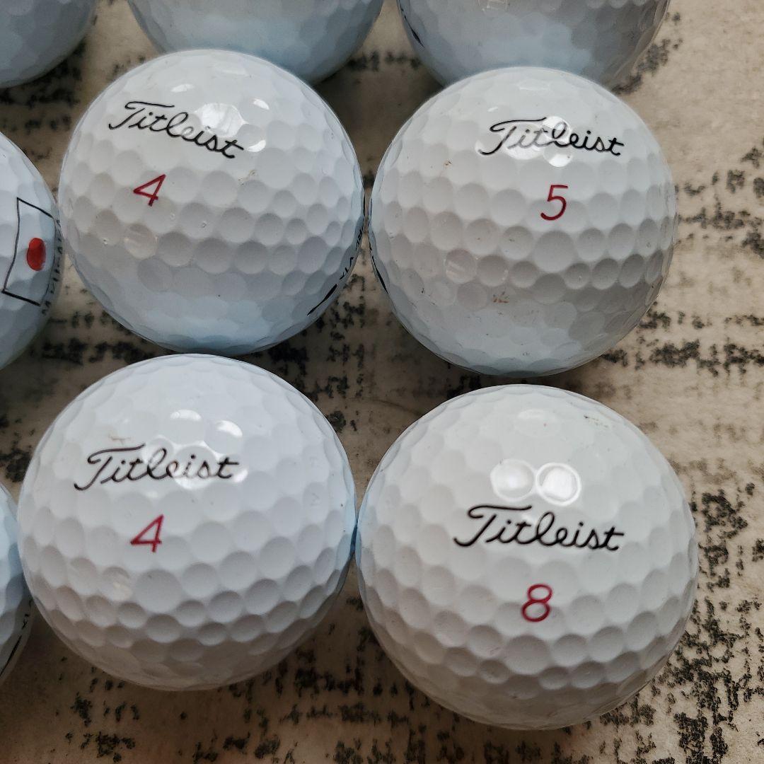 美品Titleist PROV1x2025年式モデルゴルフボール 24個