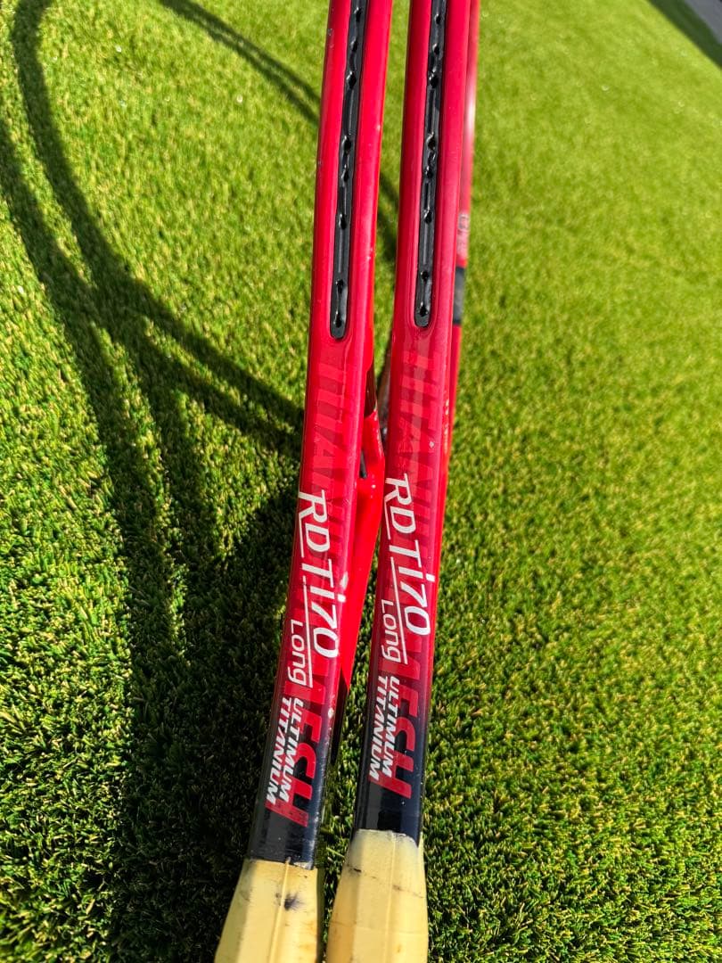 RD Ti70 Long テニスラケット 2本セット