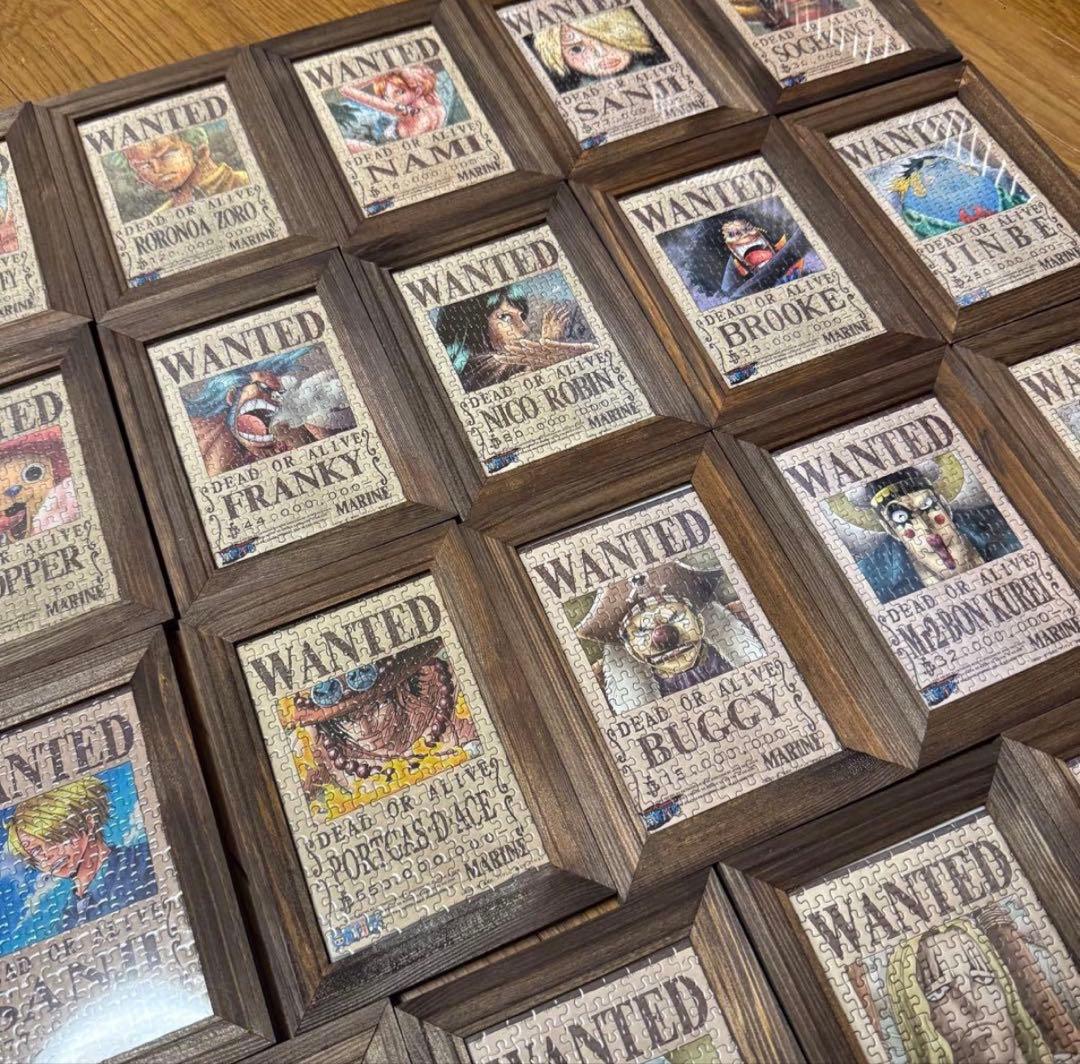 ONEPIECE ワンピース 手配書パズル ジグソーパズル まとめ売り