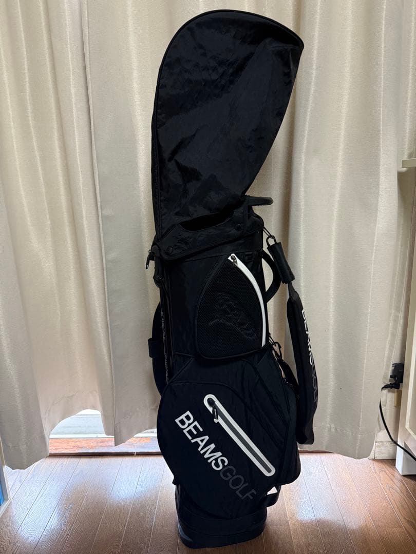 BEAMS GOLF ブラック スタンドキャディバッグ
