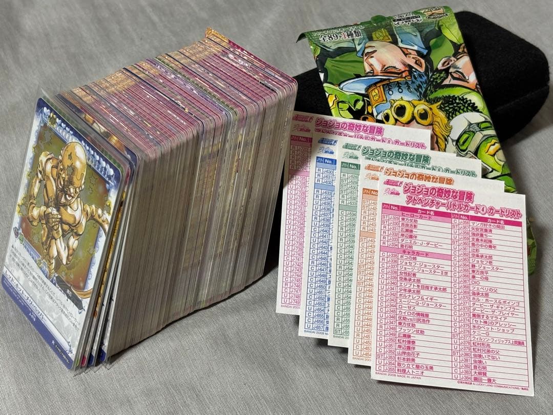 ジョジョ　ABC　荒木飛呂彦　JoJo カード