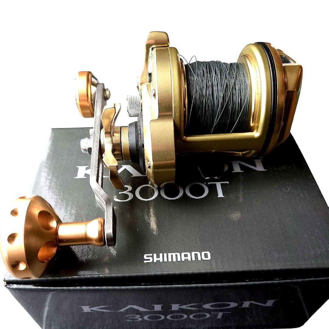 シマノ海魂3000T T-project パワーハンドル付き 石鯛、鯉釣り