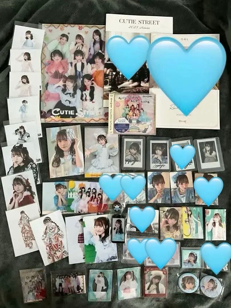バラ売り可　CUTIE STREET 梅田みゆ　グッズ45点まとめ売り
